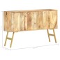 Credenza 118x30x75 cm in Legno Massello di Mango Credenza 118x30x75 cm in Legno Massello di Mango