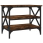 Tavolino da Salotto Rovere Fumo 55x38x45 cm Legno Multistrato Tavolino da Salotto Rovere Fumo 55x38x45 cm Legno Multistrato