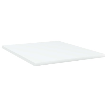 Ripiani per Libreria 4pz Bianchi 40x50x1,5cm Legno Multistrato