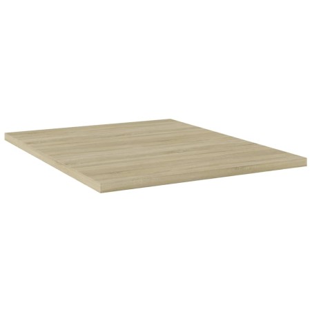 Ripiani per Libreria 4pz Rovere Sonoma 40x50x1,5cm Multistrato