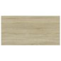 Ripiani per Libreria 4pz Rovere Sonoma 60x30x1,5cm Multistrato Ripiani per Libreria 4pz Rovere Sonoma 60x30x1,5cm Multistrato