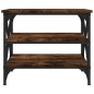 Tavolino da Salotto Rovere Fumo 55x38x45 cm Legno Multistrato Tavolino da Salotto Rovere Fumo 55x38x45 cm Legno Multistrato