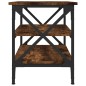 Tavolino da Salotto Rovere Fumo 55x38x45 cm Legno Multistrato Tavolino da Salotto Rovere Fumo 55x38x45 cm Legno Multistrato