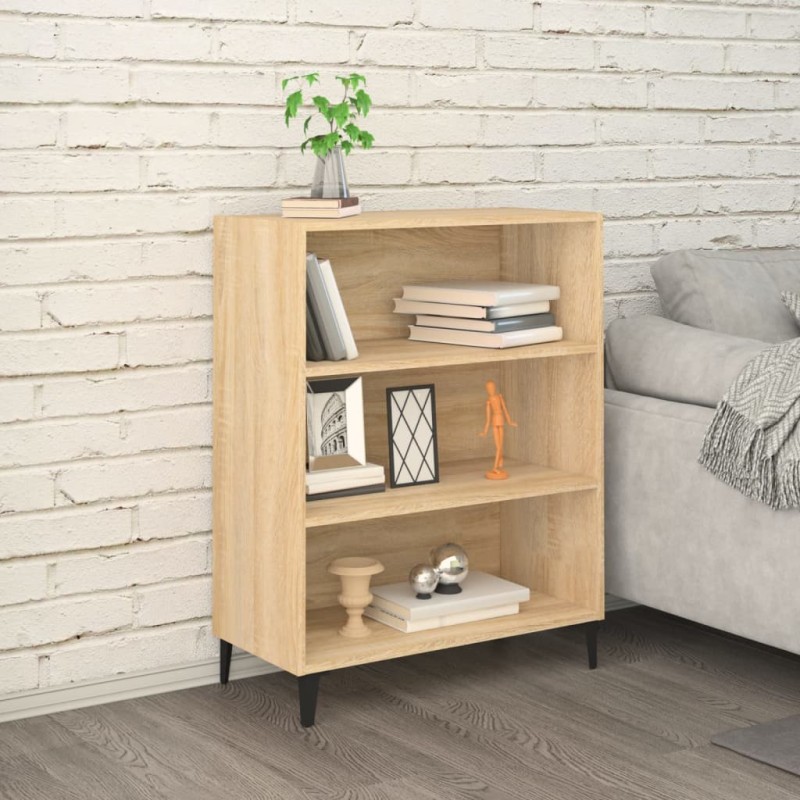 Credenza Rovere Sonoma 69,5x32,5x90 cm in Legno Multistrato Credenza Rovere Sonoma 69,5x32,5x90 cm in Legno Multistrato