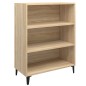 Credenza Rovere Sonoma 69,5x32,5x90 cm in Legno Multistrato Credenza Rovere Sonoma 69,5x32,5x90 cm in Legno Multistrato