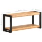 Mobile Porta TV 90x30x40 cm in Legno Massello di Acacia