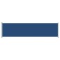 Tenda Laterale Retrattile per Patio 600x160 cm Blu Tenda Laterale Retrattile per Patio 600x160 cm Blu