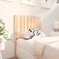 Testiera per Letto 80,5x4x100 cm in Legno Massello di Pino Testiera per Letto 80,5x4x100 cm in Legno Massello di Pino