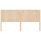 Testiera per Letto 185,5x4x100 cm in Legno Massello di Pino Testiera per Letto 185,5x4x100 cm in Legno Massello di Pino