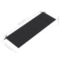 Panchina da Giardino 3 Posti e Cuscino 150cm Massello Eucalipto Panchina da Giardino 3 Posti e Cuscino 150cm Massello Eucalipto