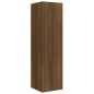 Set Mobili Porta TV 8pz Rovere Marrone in Legno Multistrato Set Mobili Porta TV 8pz Rovere Marrone in Legno Multistrato