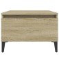 Tavolino Rovere Sonoma 50x46x35 cm in Legno Multistrato