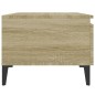 Tavolino Rovere Sonoma 50x46x35 cm in Legno Multistrato