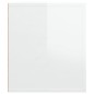 Mobile Porta TV Bianco Lucido 100x35x40 cm in Legno Multistrato Mobile Porta TV Bianco Lucido 100x35x40 cm in Legno Multistrato