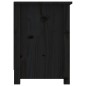 Mobile Porta TV Nero 103x36,5x52 cm in Legno Massello di Pino Mobile Porta TV Nero 103x36,5x52 cm in Legno Massello di Pino