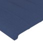 Testiera ad Orecchio Blu 103x16x118/128 cm in Tessuto Testiera ad Orecchio Blu 103x16x118/128 cm in Tessuto