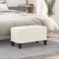 Panca Crema 70x35x41 cm in Similpelle Panca Crema 70x35x41 cm in Similpelle