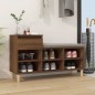 Scarpiera Rovere Marrone 102x36x60 cm in Legno Multistrato Scarpiera Rovere Marrone 102x36x60 cm in Legno Multistrato