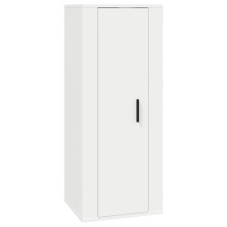 vidaXL Mobile Porta TV a Parete Bianco 40x34,5x100 cm