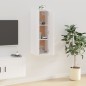 vidaXL Mobile Porta TV a Parete Bianco 40x34,5x100 cm vidaXL Mobile Porta TV a Parete Bianco 40x34,5x100 cm