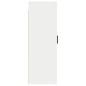 vidaXL Mobile Porta TV a Parete Bianco 40x34,5x100 cm vidaXL Mobile Porta TV a Parete Bianco 40x34,5x100 cm