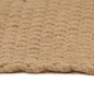 Tappeto Rettangolare Naturale 120x180 cm in Juta Tappeto Rettangolare Naturale 120x180 cm in Juta