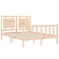 Giroletto con Testiera 140x200 cm in Legno Massello Giroletto con Testiera 140x200 cm in Legno Massello
