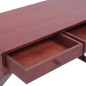 Scrivania per PC Marrone 115x47x77 cm Legno Massello di Mogano Scrivania per PC Marrone 115x47x77 cm Legno Massello di Mogano
