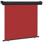 vidaXL Tendalino Laterale per Balcone 165x250 cm Rosso vidaXL Tendalino Laterale per Balcone 165x250 cm Rosso