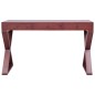 Scrivania per PC Marrone 115x47x77 cm Legno Massello di Mogano Scrivania per PC Marrone 115x47x77 cm Legno Massello di Mogano