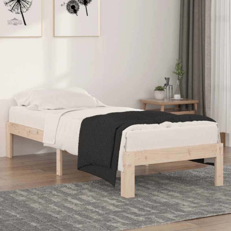 Giroletto in Legno Massello 75x190 cm Small Single Giroletto in Legno Massello 75x190 cm Small Single