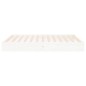 Giroletto Bianco in Legno Massello 180x200 cm Super King Giroletto Bianco in Legno Massello 180x200 cm Super King