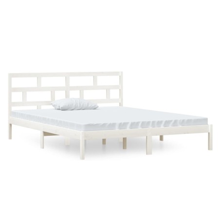 Giroletto Bianco 120x190 cm Small Double in Legno Massello