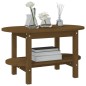 Tavolino da Salotto Miele 80x45x45 cm in Legno Massello di Pino Tavolino da Salotto Miele 80x45x45 cm in Legno Massello di Pino