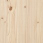 Giroletto in Legno Massello Grigio 75x190 cm Small Single