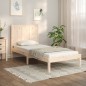 vidaXL Letto senza Materasso 90x190 cm in Legno Massello di Pino vidaXL Letto senza Materasso 90x190 cm in Legno Massello di Pino