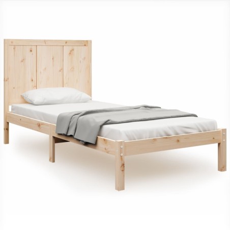 vidaXL Letto senza Materasso 90x190 cm in Legno Massello di Pino