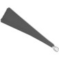 Tenda Laterale per Balcone Pieghevole Grigia 140x140 cm Tenda Laterale per Balcone Pieghevole Grigia 140x140 cm