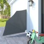 Tenda Laterale per Balcone Pieghevole Grigia 140x140 cm Tenda Laterale per Balcone Pieghevole Grigia 140x140 cm