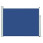 Tenda Laterale Retrattile per Patio 140x500 cm Blu Tenda Laterale Retrattile per Patio 140x500 cm Blu