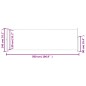 Tenda Laterale Retrattile per Patio 140x500 cm Blu Tenda Laterale Retrattile per Patio 140x500 cm Blu