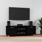 Mobile Porta TV Nero 120x40,5x35 cm in Legno Multistrato Mobile Porta TV Nero 120x40,5x35 cm in Legno Multistrato