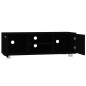 Mobile Porta TV Nero 120x40,5x35 cm in Legno Multistrato Mobile Porta TV Nero 120x40,5x35 cm in Legno Multistrato