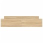 Giroletto con Testiera e Pediera Rovere Sonoma 180x200 cm Giroletto con Testiera e Pediera Rovere Sonoma 180x200 cm