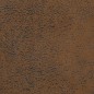 Panca con Cuscini Marrone 113x64,5x75,5 cm in Scamosciato