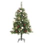Albero Natale Incernierato con 150 LED e Palline 120 cm Albero Natale Incernierato con 150 LED e Palline 120 cm