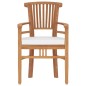 Set da Pranzo da Giardino 7 pz in Legno Massello di Teak Set da Pranzo da Giardino 7 pz in Legno Massello di Teak