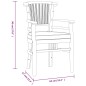 Set da Pranzo da Giardino 7 pz in Legno Massello di Teak Set da Pranzo da Giardino 7 pz in Legno Massello di Teak