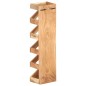 Portavino da 5 Bottiglie in Legno Massello di Acacia Portavino da 5 Bottiglie in Legno Massello di Acacia
