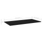 Ripiani per Libreria 4pz Neri 80x30x1,5cm in Legno Multistrato Ripiani per Libreria 4pz Neri 80x30x1,5cm in Legno Multistrato